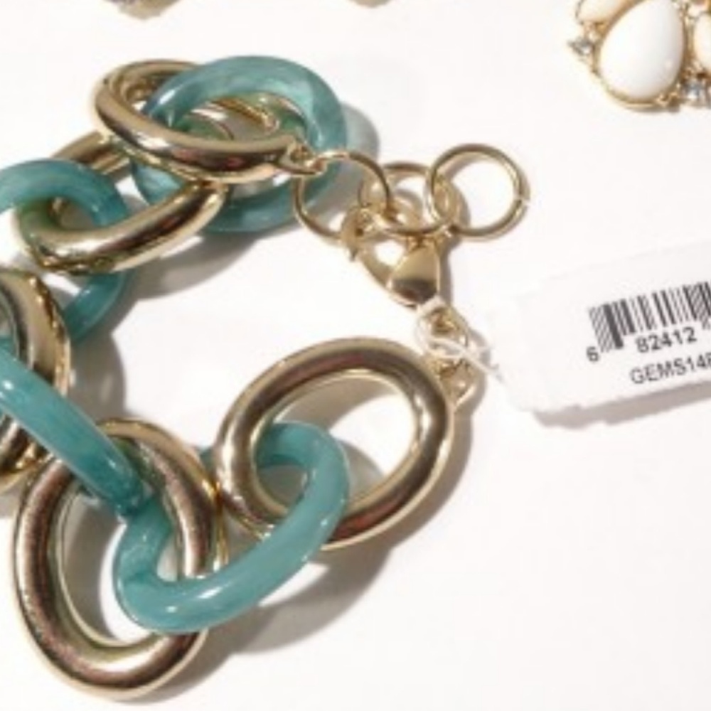 LEE BY LEE ANGEL 'SIGNATURE' MIXED MEDIA BRACELET